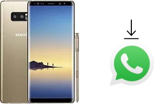 Comment installer WhatsApp dans un Samsung Galaxy Note8