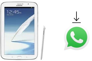 Comment installer WhatsApp dans un Samsung Galaxy Note 8.0