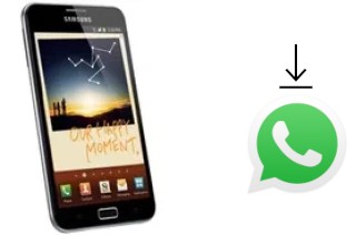 Comment installer WhatsApp dans un Samsung Galaxy Note N7000