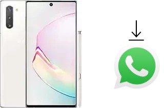 Comment installer WhatsApp dans un Samsung Galaxy Note10