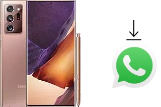 Comment installer WhatsApp dans un Samsung Galaxy Note20 Ultra 5G