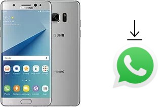 Comment installer WhatsApp dans un Samsung Galaxy Note7 (USA)