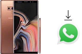 Comment installer WhatsApp dans un Samsung Galaxy Note9