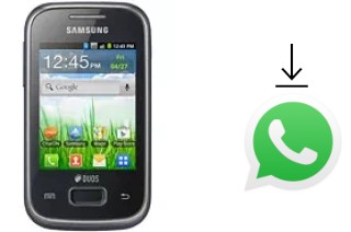 Comment installer WhatsApp dans un Samsung Galaxy Pocket Duos S5302