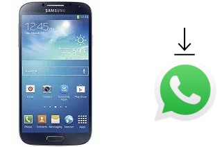 Comment installer WhatsApp dans un Samsung I9505 Galaxy S4