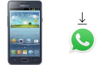 Comment installer WhatsApp dans un Samsung I9105 Galaxy S II Plus