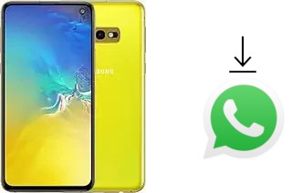 Comment installer WhatsApp dans un Samsung Galaxy S10e