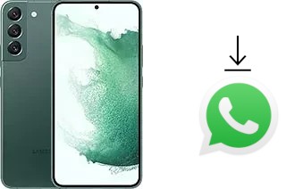 Comment installer WhatsApp dans un Samsung Galaxy S22+ 5G