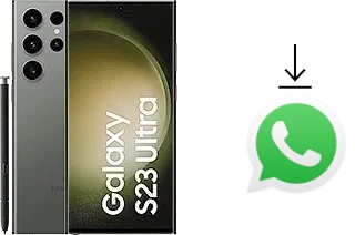 Comment installer WhatsApp dans un Samsung Galaxy S23 Ultra