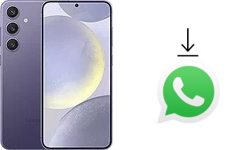 Comment installer WhatsApp dans un Samsung Galaxy S24+