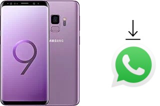 Comment installer WhatsApp dans un Samsung Galaxy S9