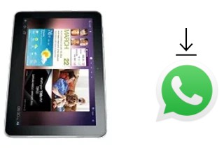 Comment installer WhatsApp dans un Samsung P7500 Galaxy Tab 10.1 3G