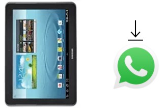 Comment installer WhatsApp dans un Samsung Galaxy Tab 2 10.1 CDMA