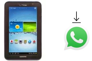 Comment installer WhatsApp dans un Samsung Galaxy Tab 2 7.0 I705