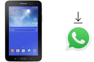 Comment installer WhatsApp dans un Samsung Galaxy Tab 3 Lite 7.0 3G