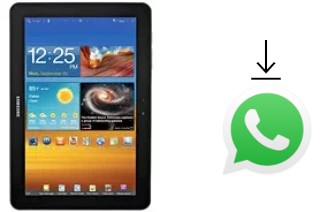 Comment installer WhatsApp dans un Samsung Galaxy Tab 8.9 P7310