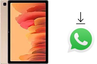 Comment installer WhatsApp dans un Samsung Galaxy Tab A7 10.4 (2020)