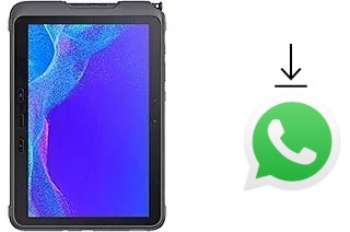 Comment installer WhatsApp dans un Samsung Galaxy Tab Active4 Pro