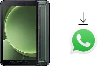 Comment installer WhatsApp dans un Samsung Galaxy Tab Active5