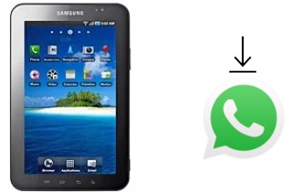 Comment installer WhatsApp dans un Samsung P1000 Galaxy Tab