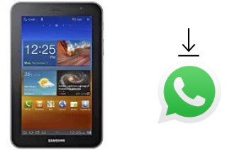 Comment installer WhatsApp dans un Samsung P6200 Galaxy Tab 7.0 Plus