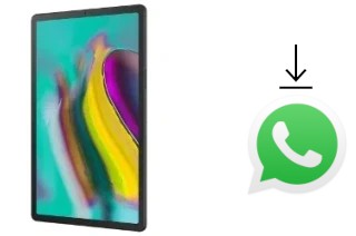 Comment installer WhatsApp dans un Samsung Galaxy Tab S5e LTE