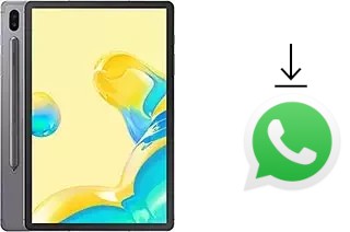 Comment installer WhatsApp dans un Samsung Galaxy Tab S6 5G