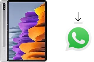 Comment installer WhatsApp dans un Samsung Galaxy Tab S7