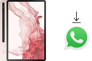 Comment installer WhatsApp dans un Samsung Galaxy Tab S8+