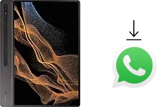 Comment installer WhatsApp dans un Samsung Galaxy Tab S8 Ultra