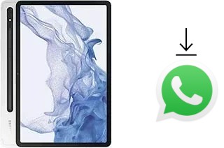 Comment installer WhatsApp dans un Samsung Galaxy Tab S8