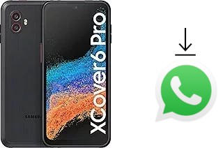 Comment installer WhatsApp dans un Samsung Galaxy Xcover6 Pro