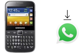 Comment installer WhatsApp dans un Samsung Galaxy Y Pro B5510