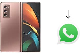 Comment installer WhatsApp dans un Samsung Galaxy Z Fold2 5G