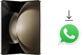 Comment installer WhatsApp dans un Samsung Galaxy Z Fold5