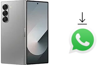 Comment installer WhatsApp dans un Samsung Galaxy Z Fold6