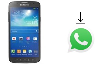 Comment installer WhatsApp dans un Samsung Galaxy S4 Active LTE-A