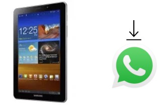 Comment installer WhatsApp dans un Samsung P6800 Galaxy Tab 7.7