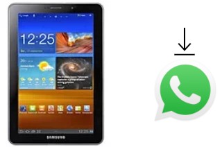 Comment installer WhatsApp dans un Samsung P6810 Galaxy Tab 7.7