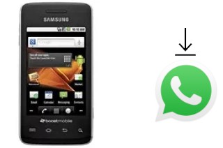 Comment installer WhatsApp dans un Samsung Galaxy Prevail