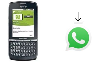 Comment installer WhatsApp dans un Samsung M580 Replenish