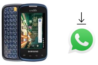 Comment installer WhatsApp dans un Samsung R730 Transfix