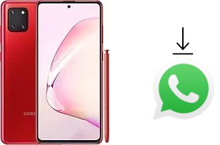 Comment installer WhatsApp dans un Samsung Galaxy Note10 Lite