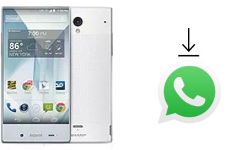 Comment installer WhatsApp dans un Sharp Aquos Crystal