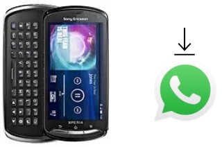 Comment installer WhatsApp dans un Sony Ericsson Xperia pro