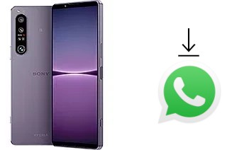 Comment installer WhatsApp dans un Sony Xperia 1 IV