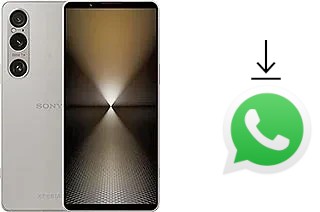 Comment installer WhatsApp dans un Sony Xperia 1 VI