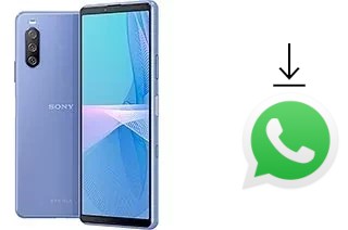 Comment installer WhatsApp dans un Sony Xperia 10 III