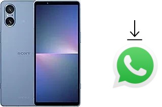 Comment installer WhatsApp dans un Sony Xperia 5 V