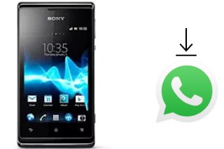 Comment installer WhatsApp dans un Sony Xperia E dual